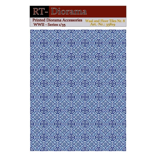 1/35 Printed Accessories: Wall and Floor Tiles Nr.8