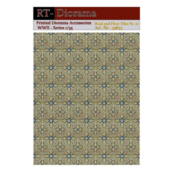1/35 Printed Accessories: Wall and Floor Tiles Nr.10