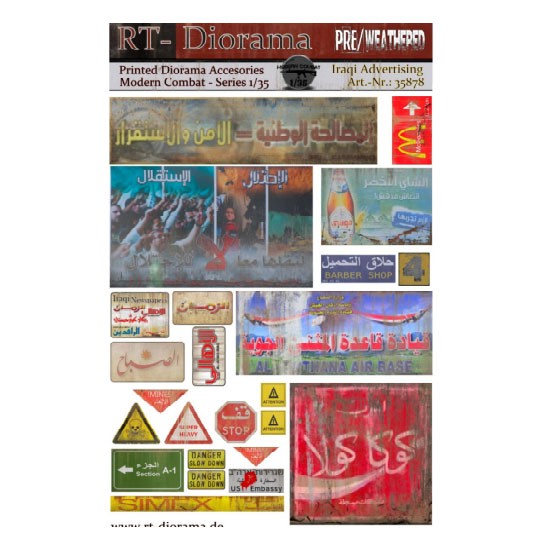1/35 Printed Accessories: "Iraqi Advertising"