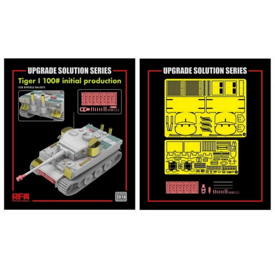 1/35 Tiger I 100# Initial Production Upgrade Detail set for RM-5075
