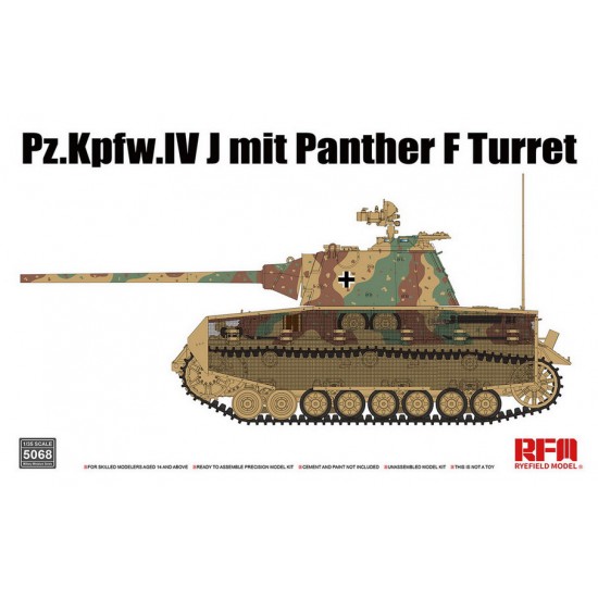 1/35 PzKpfw.IV J mit Panther F Turret