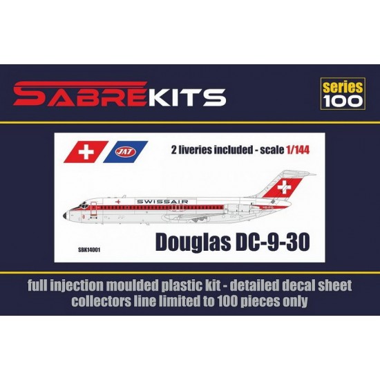 1/144 Douglas DC-9-30 JAT/SWISS