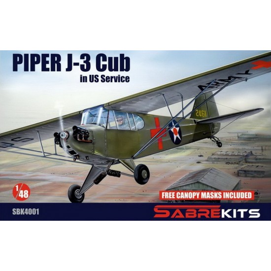 1/48 Piper J-3 Cub in US Service