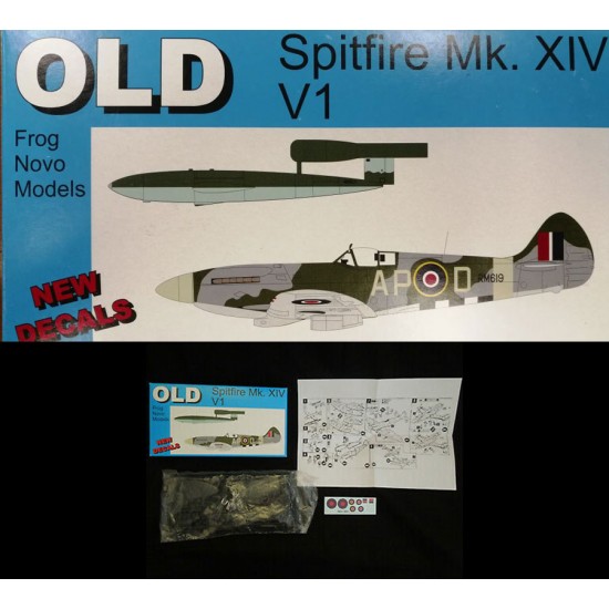 1/72 Supermarine Spitfire Mk.XIV & V1 Flying Bomb
