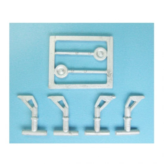 1/144 B-52 Stratofortress Landing Gear for Minicraft kits (white metal)