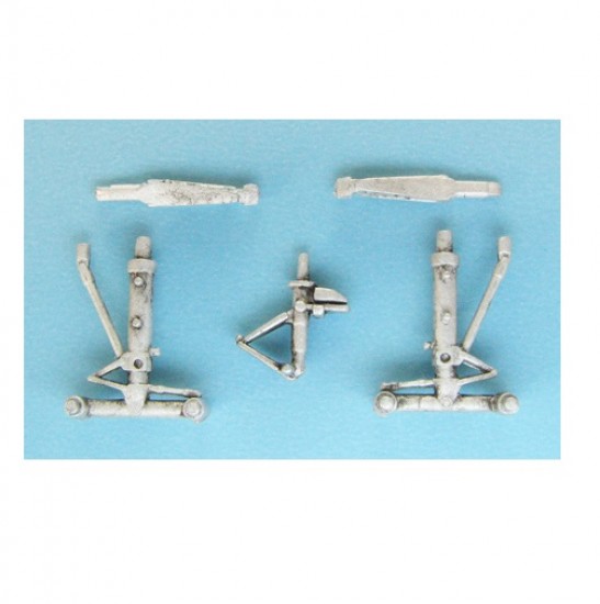 1/144 Boeing 720 Landing Gear for Roden kits (white metal)