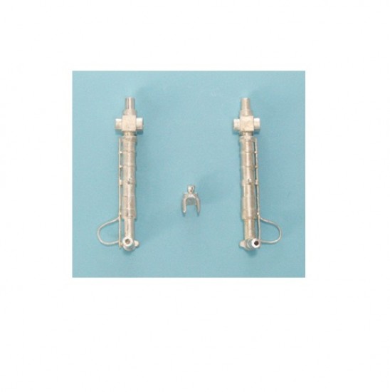 1/18 SBD-3/4 Dauntless Landing Gear for Merit kits (white metal)