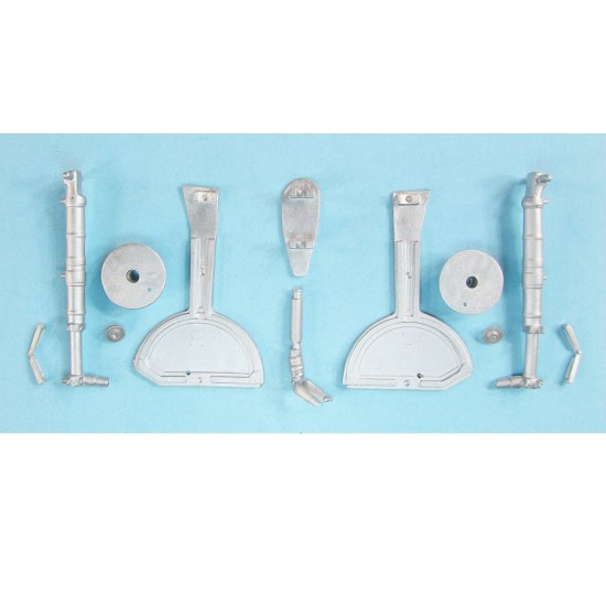 1/24 Messerschmitt Bf 109E Landing Gear for Airfix kits