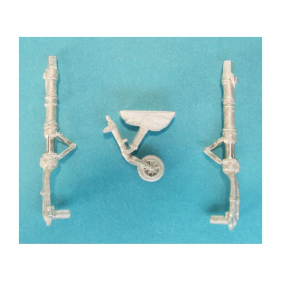 1/32 Nakajima Ki-84 (Frank) Landing Gear for Hasegawa kits (white metal)