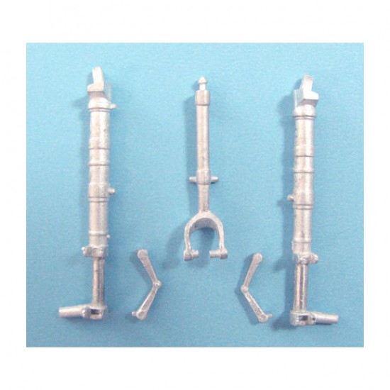 1/32 Messerschmitt Bf 109 Landing Gear for Trumpeter kits (white metal)