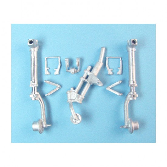 1/32 P-51 Landing Gear for Tamiya kits (white metal)