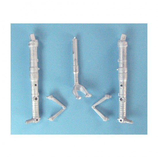 1/32 Messerschmitt Bf 109 Landing Gear for Dragon/Cyber Hobby kits (white metal)