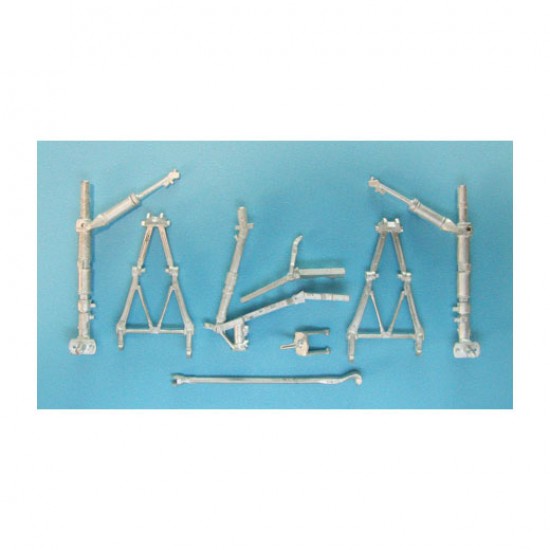 1/32 F4U Corsair Landing Gear for Tamiya kits (white metal)