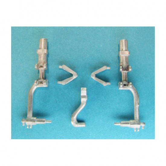 1/32 T-6 Texan Landing Gear for Kitty Hawk kits (white metal)