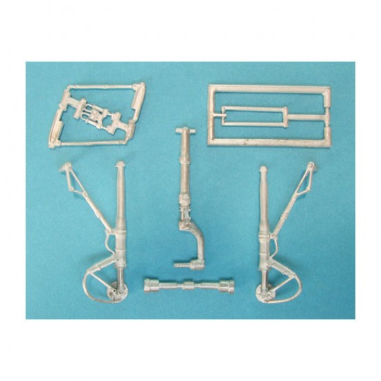1/32 P-38 Lightening Landing Gear for Revell kits (white metal)