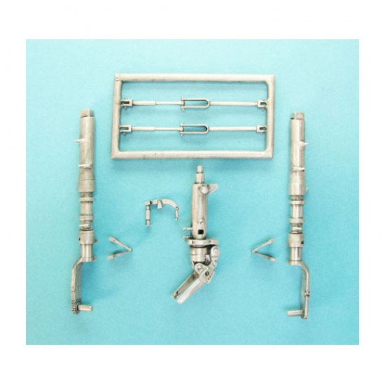 1/32 English Electric Lightning Landing Gear for Trumpeter kits (white metal)