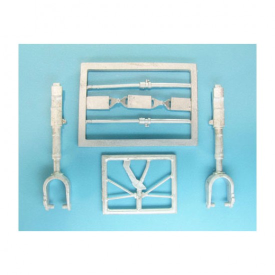 1/32 IAR-81C Landing Gear for Azur Frrom kits (white metal)