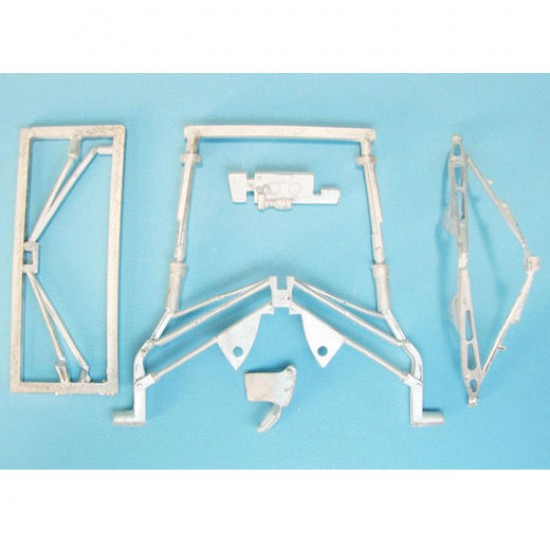 1/32 F4F Wildcat Landing Gear for Trumpeter kits (white metal)