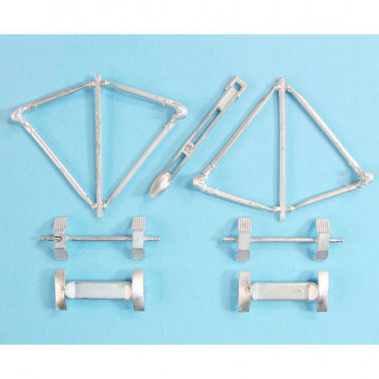 1/32 AEG G.IV Landing Gear for Wingnut Wings kits (white metal)