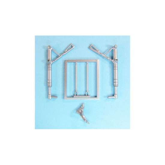 1/32 Hawker Hurricane Landing Gear for Flymodel kits (white metal)