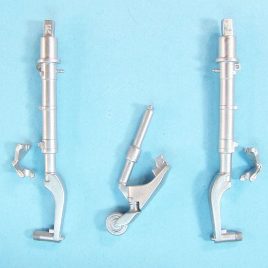 1/32 A6M5 Zero Landing Gear for Hasegawa kits (white metal)