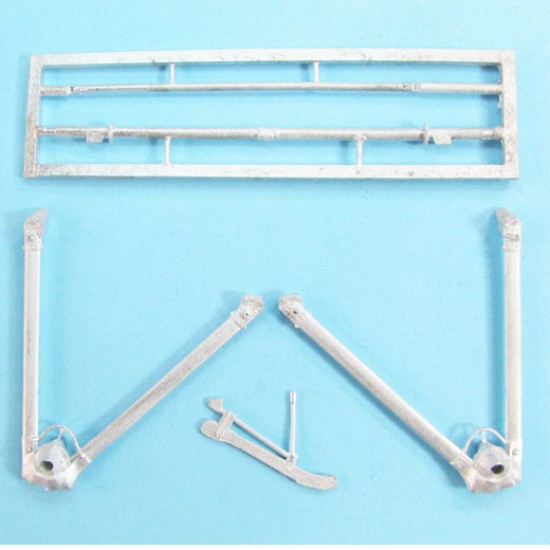1/32 Albatros B.II Landing Gear for Wingnut Wings kits (white metal)