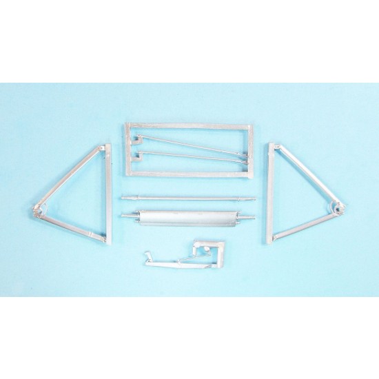 1/32 Halberstadt CL.II Landing Gear for Wingnut Wings kits (white metal)