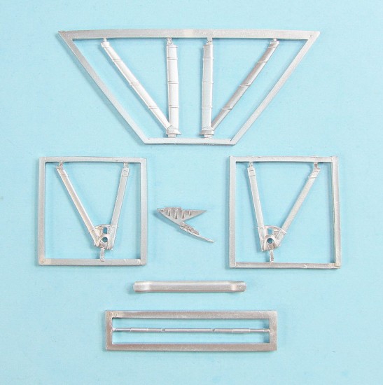 1/32 Nieuport XXIII Landing Gear & V-Main Struts for Copper State Models