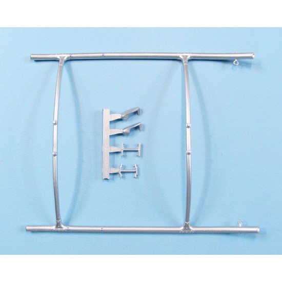 1/35 UH-1B Huey Landing Skids for Trumpeter kit (white metal)