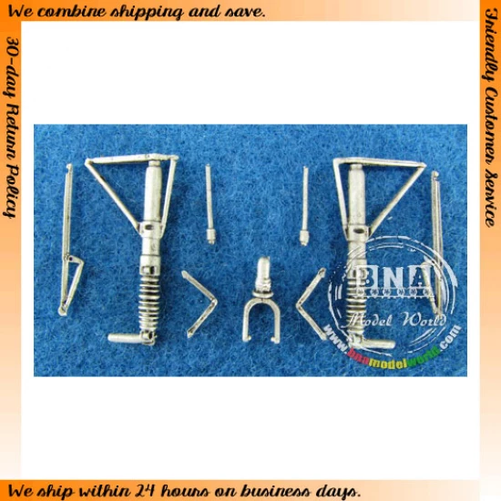 1/48 Bf 110 Landing Gear (White Metal) for Eduard kit