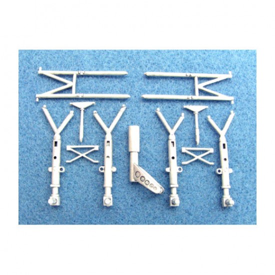 1/48 Savoia-Marchetti SM.79 Landing Gear for Trumpeter kits (white metal)