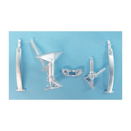 1/48 U-2 Spy Plane Landing Gear for Italeri/Testors kits (white metal)