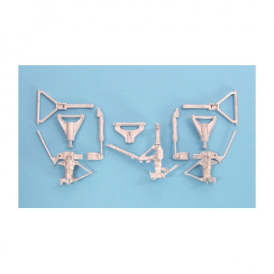 1/48 C-2 Greyhound Landing Gear for Kinetic/Italeri kits (white metal)