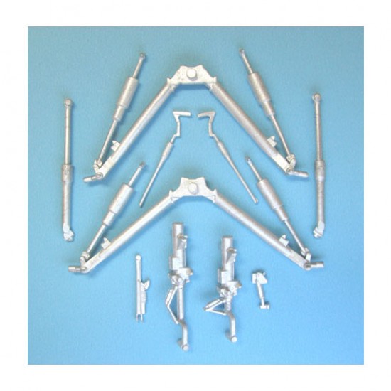 1/48 ROKAF T-50B Landing Gear for Academy kits (white metal)