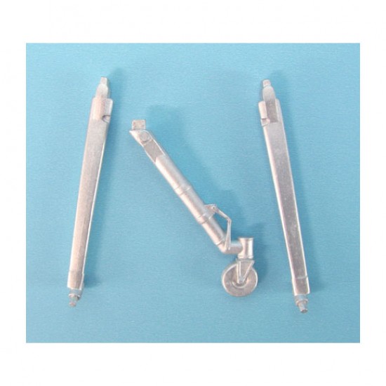 1/48 MQ-9 Reaper Landing Gear for SkunkModel/Revell kits (white metal)