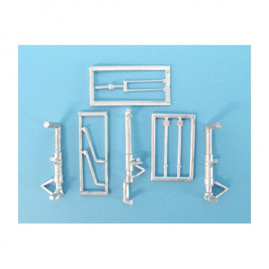 1/48 P-38 Landing Gear for Academy/Eduard kits(white metal)
