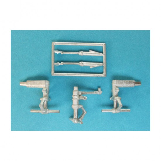 1/48 V-22 Osprey Landing Gear for Italeri kits (white metal)