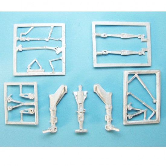 1/48 Panavia Tornado Landing Gear for Revell kits (white metal)