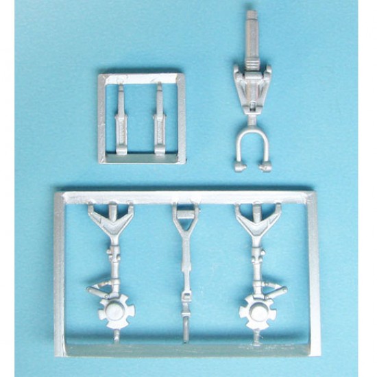 1/48 A-37 Dragonfly Landing Gear for Trumpeter kits (white metal)