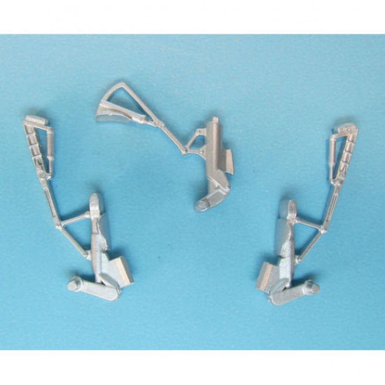 1/48 Folland Gnat T.1 Landing Gear for Airfix kits (white metal)