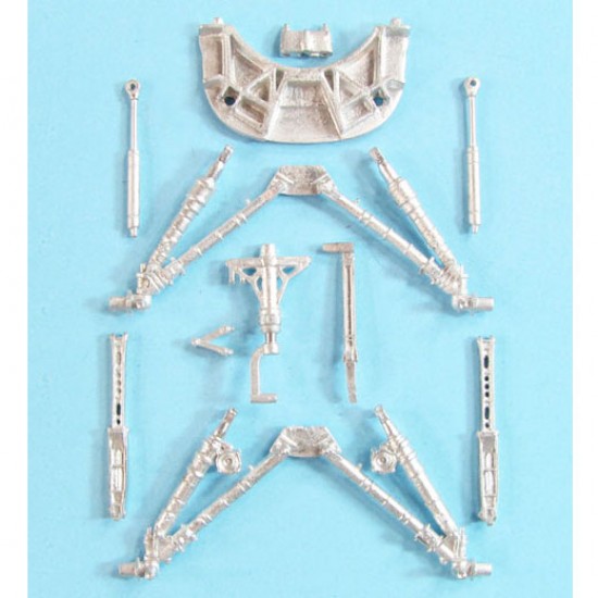 1/48 F-16XL Landing Gear for Skunk Models Workshop kits (white metal)