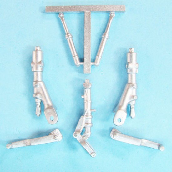 1/48 BAe Hawk T.1 Landing Gear for Hobby Boss kits (white metal)