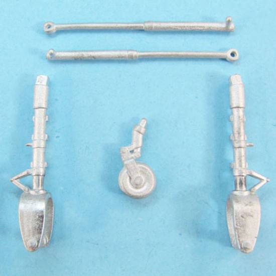 1/48 Macchi C.202 Falgore Landing Gear for Hasegawa/Eduard kits (white metal)