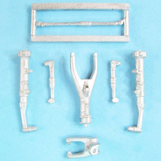 1/48 Kfir C2/C7 Landing Gear for AMK kits K(white metal)