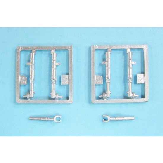 1/48 Spitfire Mk.IXc (Early/Late) Landing Gear (2 sets) for Eduard kits