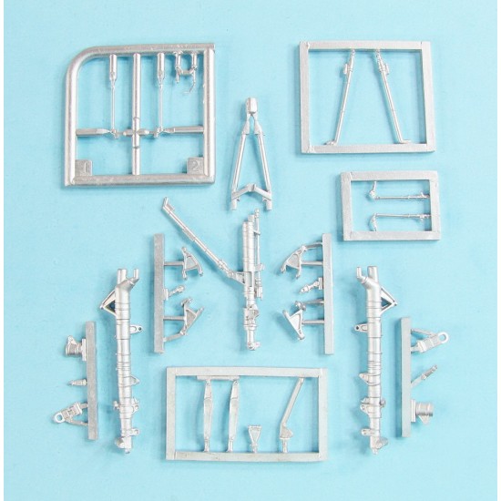 1/48 Sukhoi Su-27 Flanker Landing Gear for Great Wall Hobby kits