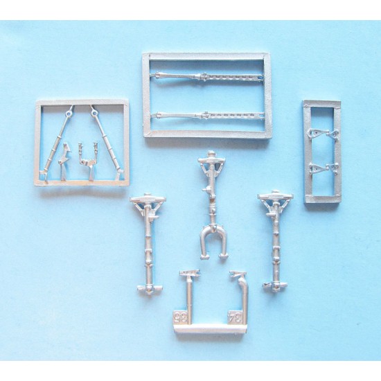 1/48 FMA IA 58 Pucara Landing Gear for Kinetic kits