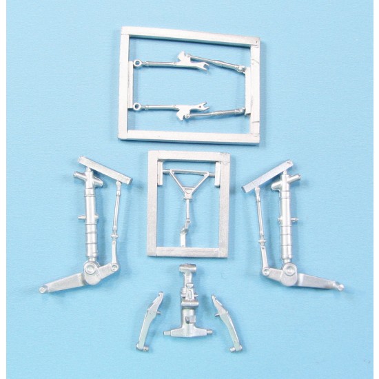 1/48 Su-17M4 Fitter K Landing Gear for Hobby Boss (white metal)