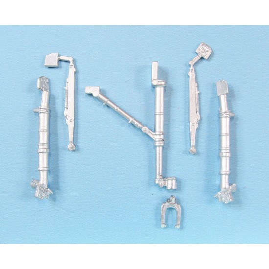 1/48 A-4M Skyhawk Landing Gear for Magic Factory kit (white metal)