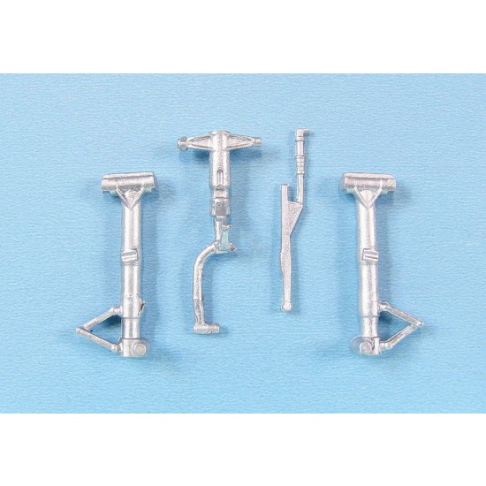 1/48 F-86A Sabre Landing Gear for Clear Prop kit (white metal)